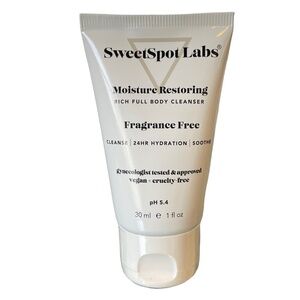 NWT SweetSpot Labs Moisture Restoring Full Body Cleanser Travel Size 1 Fl. Oz.